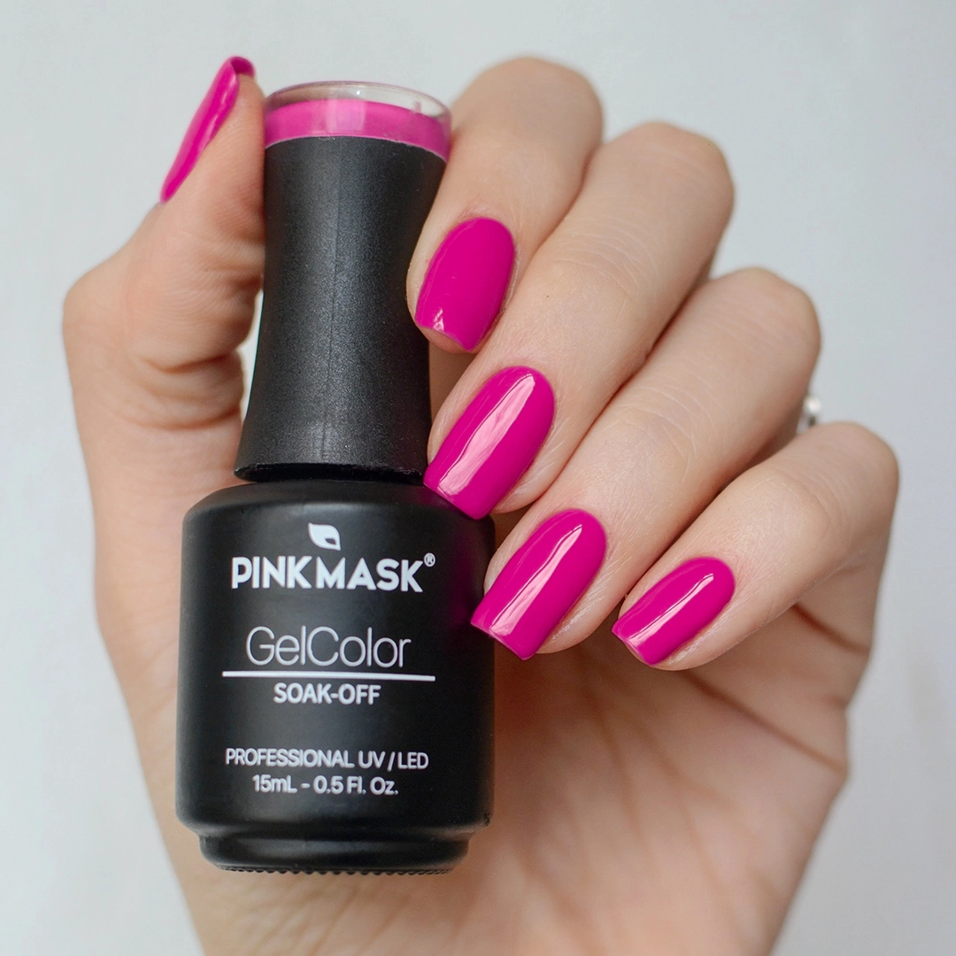 Fancy Fucsia - Esmalte permanente - Imagen 2