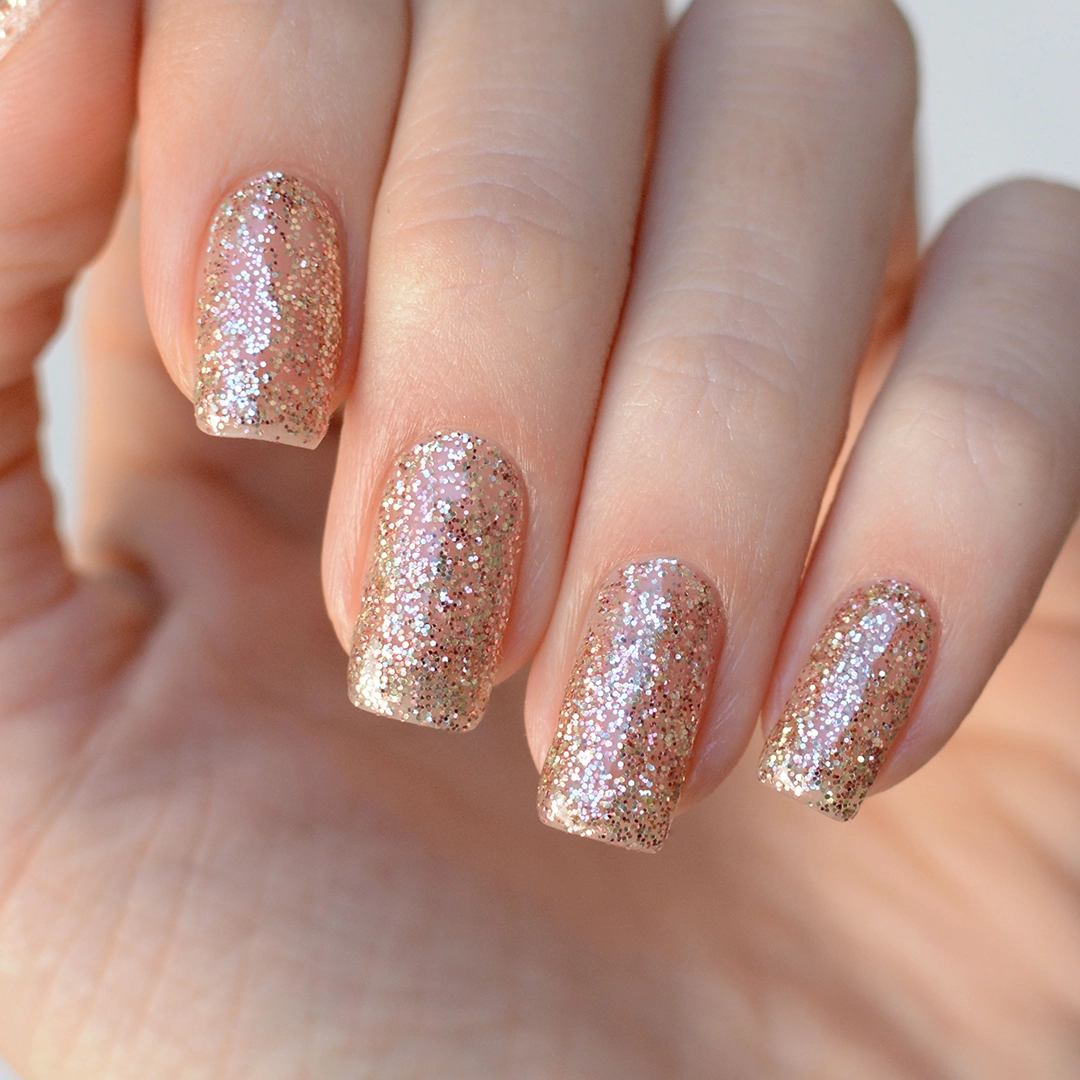 mano gel color esmalte permanente glitter corado cobrizo pink mask