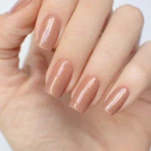 Sparkly ginger - Rubber Base Coat