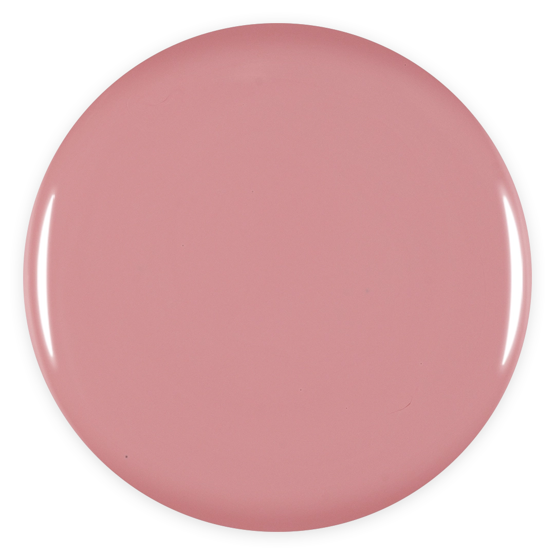 Gota gel color esmalte permanente rosado coral cremoso