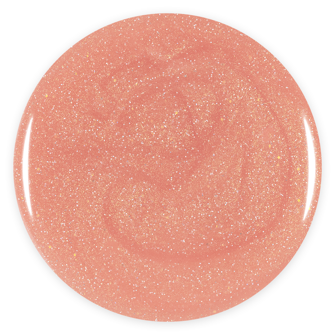 gota gel color esmalte permanente base coat naranjo glitter pink mask chile