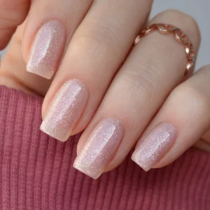 Sparkly Rose - Rubber Base Coat