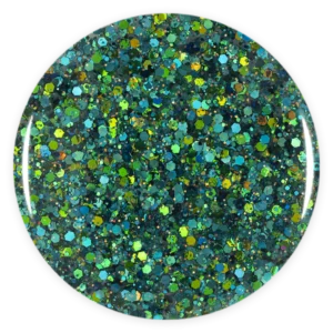 GotaColor-UnderTheSea-FLOUNDER.webp gota gel color esmalte permanente verde glitter flakes coleccion under the sea pink mask chile