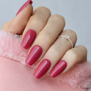 Raspberry-Esmalte permanente-Baby gel color