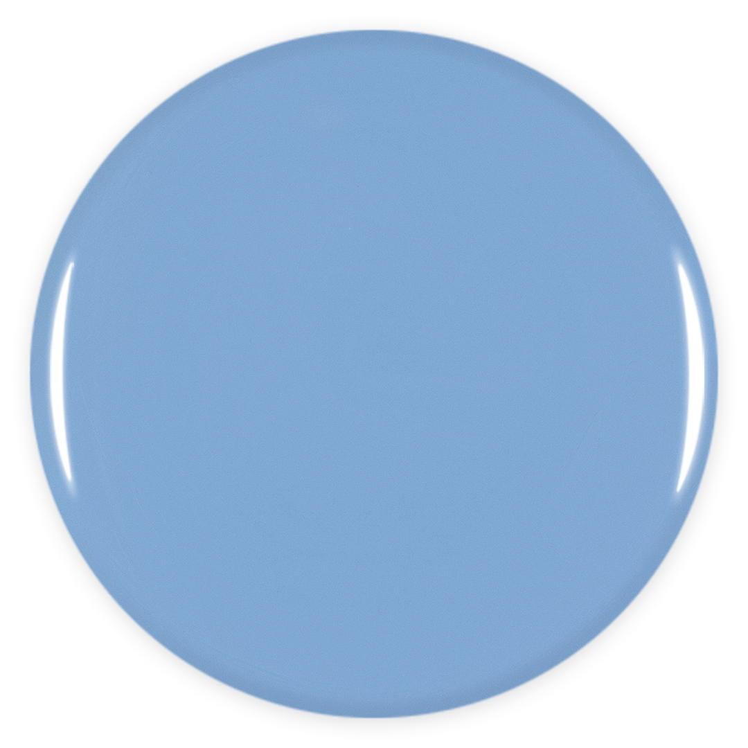 gota gel color esmalte permanente azul cielo celeste cremoso