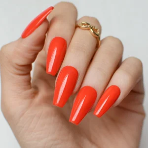 mano gel color esmalte permanente rojo cremoso coleccion change the world pink mask